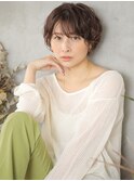 無邪気にハネる束感ショート☆ヘルシースタイル/マッシュパーマ