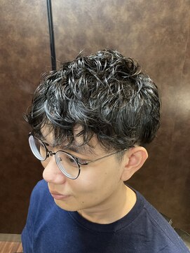 ヒロギンザ 新橋日比谷口店(HIRO GINZA) ゆるめマッシュパーマ