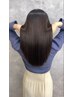 似合わせカット×髪質改善縮毛矯正×頭皮洗浄×パーソナル美容液/銀座