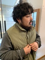 メンズカジュアルパーマ