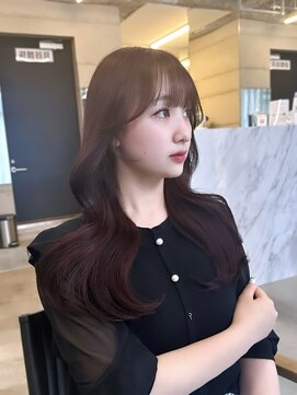 アリュウル 表参道 青山(Allure) 小顔に見えるくびれヘア　レイヤーカット　透明感カラー　KAKO