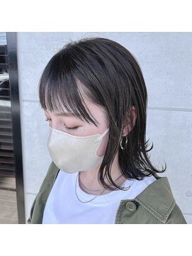 グラム 岡崎北店(gram) 切りっぱなしボブ/ボブ/シースルーバング