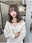 韓国ヘア×レイヤーカット×透明感カラー