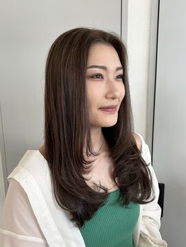 フェリア 池田(FERIA) 透明感グレージュ×ざくざくレイヤー