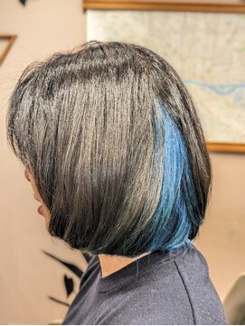 カムデンタウン(Camden Town) 白髪染めはダメージゼロのマニキュアがオススメ!インナーカラー