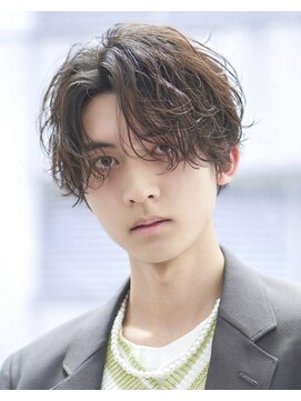 オーシャントーキョー 渋谷神南(OCEAN TOKYO) 波巻きパーマメンズツイストスパイラルパーマツーブロック