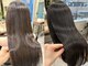 ユニル(unir)の写真/ハイトーンでも叶う、髪質改善に特化した酸性ストレート。ダメージレスに理想を叶え、綺麗に仕上げる。