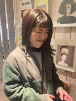 フルール(fleur)&nbsp;ぱっつん肩ラインボブ