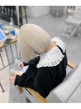 ティアム 渋谷店(Tiam shibuya) ハイトーンボブ