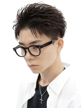 オーシャントーキョー(OCEAN TOKYO) リバースショートビジネスヘアツーブロック就活フェザーショート