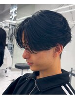 メンズヘアセンス 渋谷(MEN'S HAIR SENSE) カルマパーマ/センターパート/ベリーショート/ニュアンスパーマ