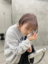 ミーム 原宿 表参道(meme)&nbsp;ダブルカラーハイトーンカラーケアブリーチインナーカラー#原宿