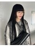 カット＋縮毛矯正＋トリートメント　￥22000~