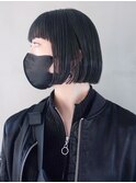 似合わせカットメルティカラー刈り上げボブ_ba494602