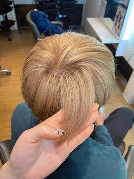 アッドランプ ヘアー 則武店(add Lamp hair) ミルクティーベージュ☆