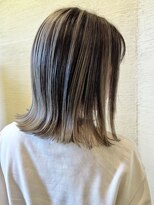 ヴォアソルヂェガーデン(Voasorte GARDEN)&nbsp;【Voasorte GARDEN】ワンレンボブのバレイヤージュ