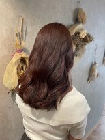 パーミル ヘア クマモト(permille ‰ hair Kumamoto)&nbsp;ピンクブラウン×ミディアム