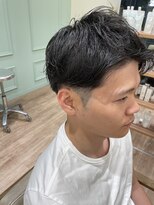 モリオフロムロンドン 大宮店(morio from London)&nbsp;【かほ】癖毛×刈り上げマッシュ