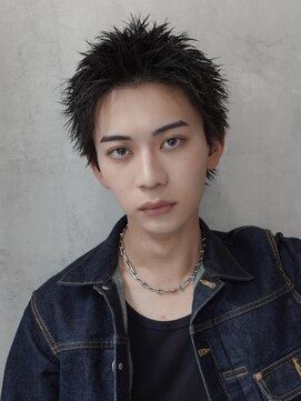 ラベル 渋谷(LAVEL) スパイキーショート/メンズパーマ/メンズカット/ピンパーマ