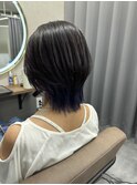 ウルフ×インナーカラー