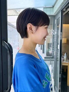 ハピネス 河原町店(Happiness) マッシュショート　顔まわりカット　京都美容室　進詩織