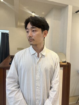 ケシキ大名(keshiki) ツーブロックワンカールパーマ