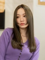 ビュートリアム ギンザ(BEAUTRIUM)&nbsp;ワンカール低めレイヤー＊顔周りレイヤー＊オリーブカラー＊銀座