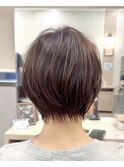 30代40代50代/大人ショートボブ/白髪ぼかし/髪質改善（塩谷）