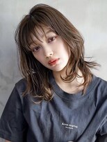 ギークス(GEEKS)&nbsp;【GEEKS渋谷】伸ばしかけロング/小顔/顔周りレイヤー/秋冬カラー