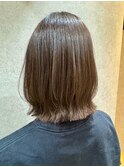 アッシュグレージュ/レイヤーボブ