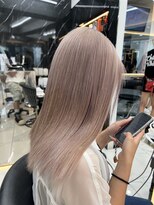 ラピス 渋谷本店(Lapis)&nbsp;パールミルクティー/髪質改善/ケアブリーチカラー/ストレート