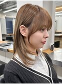 レイヤーカットミディアムレイヤー顔周りレイヤーロングレイヤー