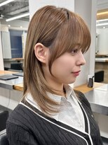 アビー(ABBEY3)&nbsp;レイヤーカットミディアムレイヤー顔周りレイヤーロングレイヤー