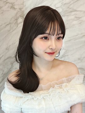 ロンド フィーユ(Lond fille) 暗めカラー/韓国レイヤー/マロンベージュ/くすみベージュ/銀座