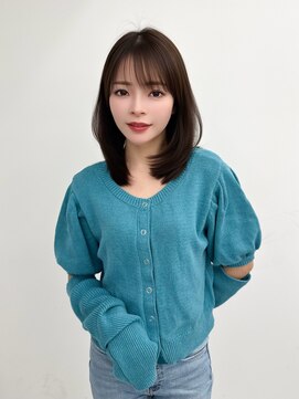 アマトウキョウスマートサロン(AMA TOKYO×Smart Salon) くびれレイヤー/顔まわりカット/レイヤーカット/小顔ヘア