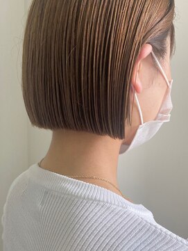 ロンド 表参道店(Lond) ボブ　ぷつっとボブ　ラインボブ　髪質改善