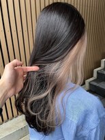 アクト 原宿(ACT)&nbsp;ホワイトミルクティー/インナーカラー/ミルクティーベージュ