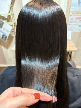 頭皮洗浄/髪質改善/ヘアエステ/うる艶髪/ナチュラルストレート