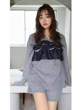 エレン 池袋(ElEn.) 似合わせ小顔カット×無造作パーマ/ベージュ 顔タイプ診断