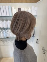 ポート 蕨(PORT) 【篠原】白髪率50%以上にオススメ白髪を薄くぼかしたベージュ