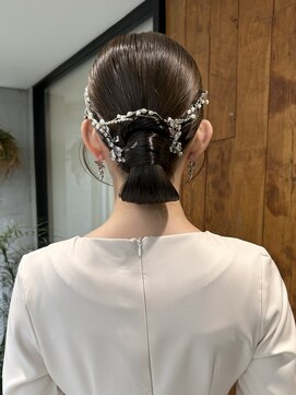 オムズ 大須店(OM's) シニヨン/卒業式ヘアセット/参列ヘア