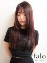 ファロ 二子玉川(falo)&nbsp;【レイヤーカットと組み合わせがいい！】ピンクブラウンカラー