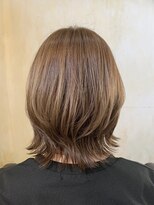 コル フォー ヘアー(cor for hair)&nbsp;ウルフショートボブ　ハイトーンベージュ