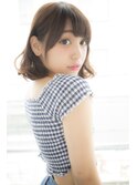 【salon de MiLK原宿】大人かわいい耳かけボブ