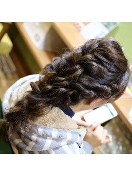 ナウアンドゼン(Now&Then) ダウンスタイルセット♪