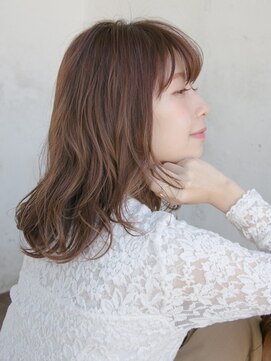 リリアン 表参道(relian) グレージュカラーで透明感をプラス☆