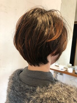 ヘアーデザイン フルーツ(Hair Design FRUITS) ショート×デジタルパーマ