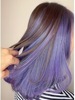 ゴリラビスケッツ(GORILLA BISCUITS)&nbsp;ラベンダーブルー    インナーカラー［桜木町/横浜/］