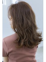 アコロン(acoron)&nbsp;小顔カット＿くびれセミディ＿アッシュカラー ＿新宿