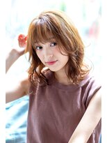 ベイルーム(BAYROOM by HONEY omotesando)&nbsp;【ＢＡＹＲＯＯＭ】顔まわり小顔ミディ×美髪シルエット